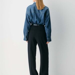 Black Aritzia Effortless Pant NWT